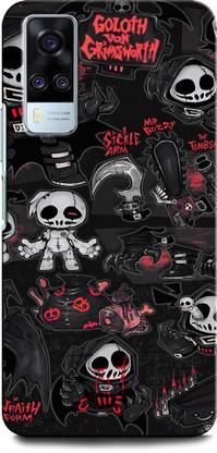 GRAFIQE Back Cover for VIVO Y31 WORMBOY AUTOPSY, HORROR, CARTOON