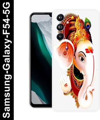 PLUSCASE HD MOVIES Back Cover for Samsung Galaxy F54 5G ( GANESH,GOD,NATURE LOVE) PRINTED BACK COVER