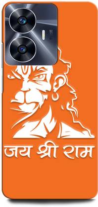 ORBIQE Back Cover for Vivo Y02T HANUMAN JI , LORD HANUMAN, GOD, BAJRANGBALI