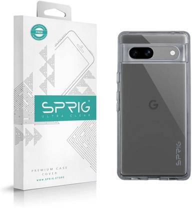 Sprig Transparent Back Cover for Google Pixel 7A 5G, Pixel 7A 5G, Pixel 7A, Google Pixel 7A