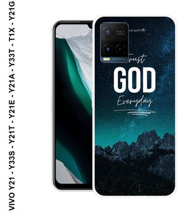 MOBECARE Back Cover for VIVO T1X TRUST GOD EVERYDAY, GOD, QUOTES, COOL, UNIQUE