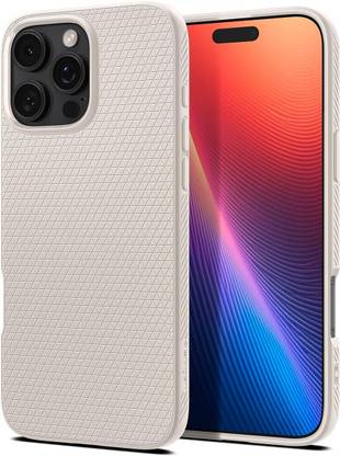Spigen Back Cover for iPhone 16 Pro Max, Natural Titanium