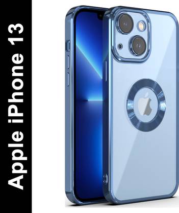 HSRPRO Back Cover for ELECTROPLATING LOGO CUT IPHONE 13