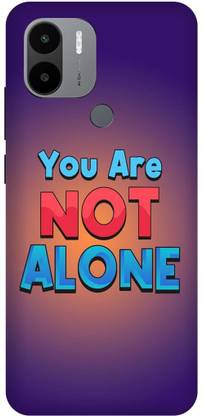 Phone Milaley.com Back Cover for POCO C51, MZB0DXKIN, ALONEBOY, GIRL, BOY