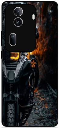 ZETREX Back Cover for OPPO Reno 11 Pro 5G On Glossy Metal Phone Cover | BIKE ADVANTURE