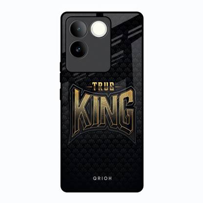 QRIOH Glass Back Cover for Vivo T2 Pro 5G