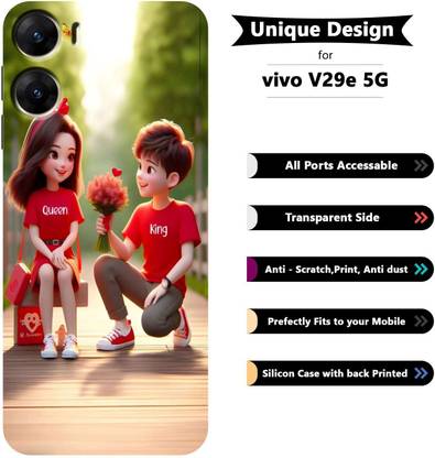 BUYMORE Back Cover for Vivo V29e 5G