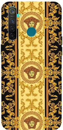 ADZIRE Back Cover for realme 5 Pro, RMX1971, VERSACE, MEDUSA, PATTERN, LOGO, SIGN
