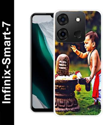 DEVLIYACASE Back Cover for Infinix Smart 7 SHIV JI, LORD SHIVA, MAHADEV, BHOLENATH, MAHAKAL