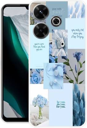 icusto Back Cover for OPPO A3x 5G, CPH2681 For Her, Girls, skyblue Back Cover