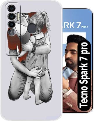 Unitrend Back Cover for Tecno Coman 7 Pro