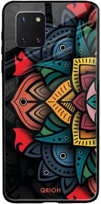 QRIOH Glass Back Cover for Samsung Galaxy Note 10 lite