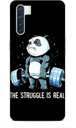 SmashItUp Back Cover for Oppo F15 Exercise / Quote / Gym / Diet