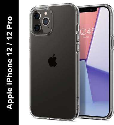 Spigen Liquid Crystal Back Cover for Apple iPhone 12 Pro, Apple iPhone 12