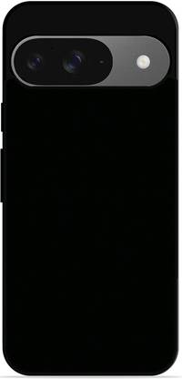 FAZAKA Back Cover for Google Pixel 9 5G On Glossy Metal Phone Cover | BLACK WALLPAPER