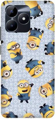 JUGGA Back Cover for realme Narzo N53, YELLOW, MINIONS, CARTOON, FUNNY