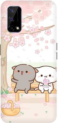 PICHKU Back Cover for Realme Narzo 30 Pro 5G,Baby, Panda, Couple, Love, Friends