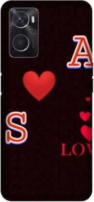 PHONE WALEY.COM Back Cover for OPPO A76 , CPH2375 , AS, A LOVES S, AS NAME, AS Love Printed