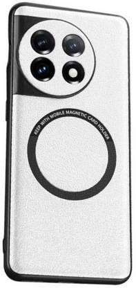 HIGAR Back Cover for Oneplus 12, PU Leather Coated, Magnetic back cover