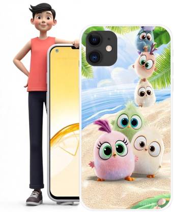 LUCKY MOBI.COM Back Cover for Apple iPhone 11, cartoons, love teddy,pink PRINTED BACK COVER