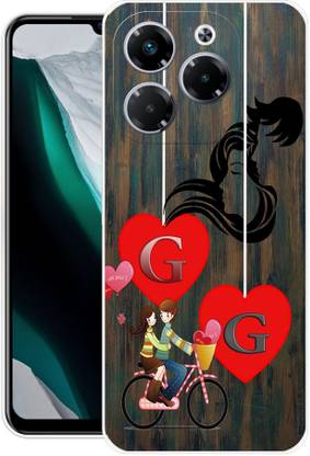 ORBIQE Back Cover for Infinix Note 40X 5G GG, G LOVE G, G LETTER, GG NAME