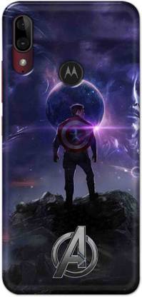 NDCOM Back Cover for Motorola Moto E6s Captain Standing Printed