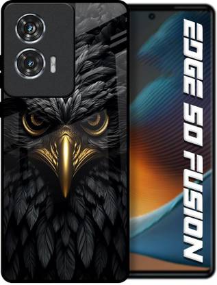 QRIOH Glass Back Cover for Motorola Edge 50 Fusion 5G