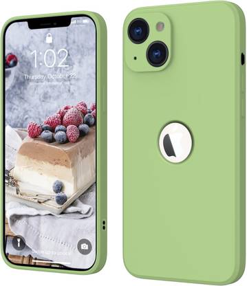 VONZEE Back Cover for iPhone 13 Mini Full Covered Silicone Cover with Upgraded Camera Protection Case