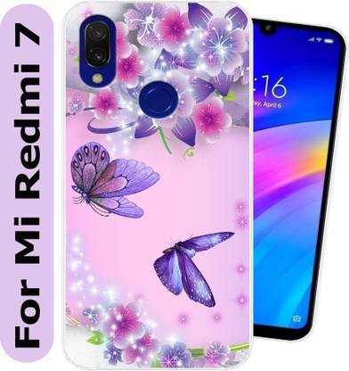 SmartGoldista Back Cover for Mi Redmi 7