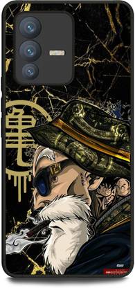 INDICRAFT Back Cover for Vivo V23 5G (MASTER ROSHI, ANAMIE, SMOKY OLD MAN, DRAGON BALL )