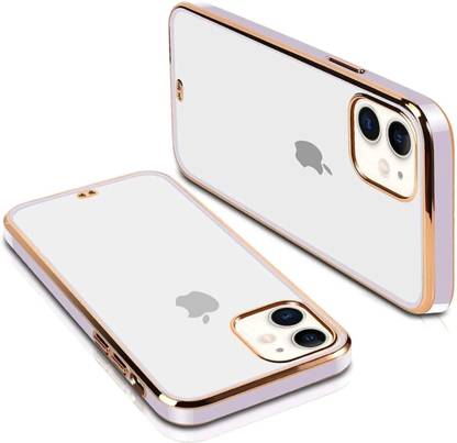 CASEVILLA Back Cover for Bumper Case for Apple IPHONE 13 Pro Soft TPU Shockproof Transparent Square Edges