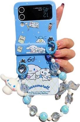 PEEPERLY Back Cover for Samsung Galaxy Z Flip5 Cute Candy Hello Kitty Kuromi Case