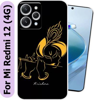 SmartGoldista Back Cover for Mi Redmi 12 4G