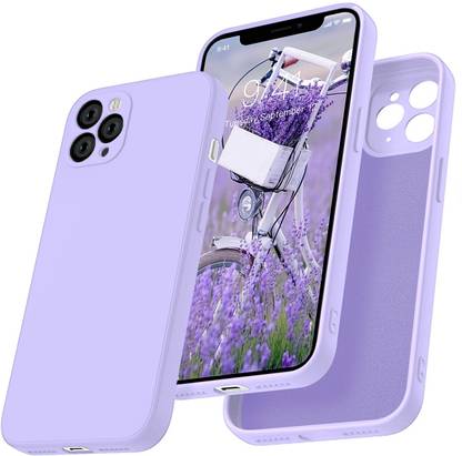 VONZEE Back Cover for iPhone 11 Pro Max Liquid Silicone All-Inclusive Lens Cube Square Phone Case