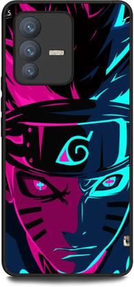 INDICRAFT Back Cover for Vivo V23 Pro 5G (NARUTO, ANIME, NEON, VEGETA )