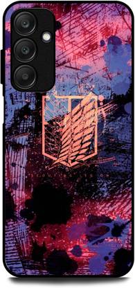 INDICRAFT Back Cover for SAMSUNG Galaxy A35 5G (ANIME, AOT, ART, TEXTURE, ABSTRACT, COLORFUL, WALL )