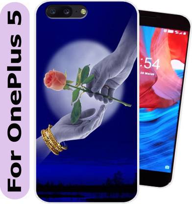 SmartGoldista Back Cover for OnePlus 5