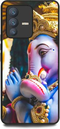 INDICRAFT Back Cover for Vivo V23 5G (GANESH JI, GANPATI, LORD GANESHA, GOD )