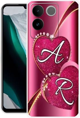 PHONE WALEY.COM Back Cover for IQOO Z7 Pro 5G,I2301,AR,A LOVE R,AR NAME,AR LETTER,AR ALPHABET