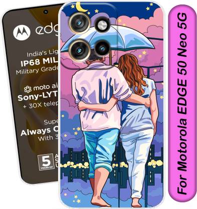 Hostprint Back Cover for Motorola Edge 50 Neo 5G, Moto Edge 50 Neo 5G