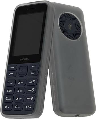Gizmofreaks Back Cover for Nokia 130 Music 2023 DS Model No.: TA-1576 ( Pack of 2 Premium Matte TPU )