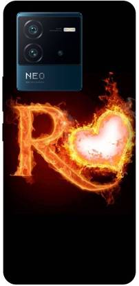 PHONE WALEY.COM Back Cover for IQOO Neo 6 5G,I2202,R letter,R name R word,ALPHABET,Printed