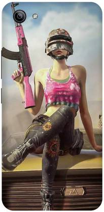 THE NARAYANA COLLECTIONS Back Cover for VIVO Y66-PUBG,DROP,LOOT,FUNKY,GAME,GROZA