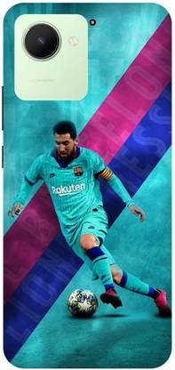 Rockyard Back Cover for realme C30, RMX3581, LIONEL, MESSI, FOOTBALL, PLAYER