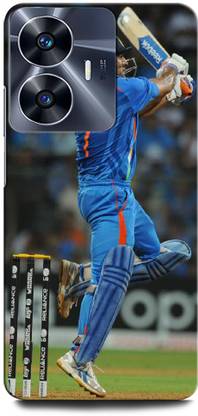 ORBIQE Back Cover for Vivo Y02T MS DHONI 7, MAHENDRA SINGH DHONI, DHONI, CRICKET, JERSEY