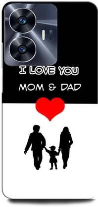 ORBIQE Back Cover for Vivo Y02T MOTHER, MAA, FATHER, LIFE LINE, MAA PAA LOVE, FATHER LOVE