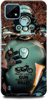 play fast Back Cover for Realme C25Y, RMX3268 ROYAL, ENFIELD, BIKE, CLASSIC, BULLET