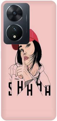 Bluvver Back Cover for Vivo Y100 5G, V4082 Cool Girl