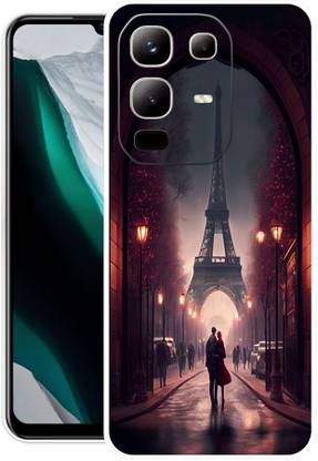 INTELLIZE Back Cover for Infinix Note 50s 5G+ EIFFEL TOWER, PARIS, FRANCE, SUNSHINE, WATER DROPS