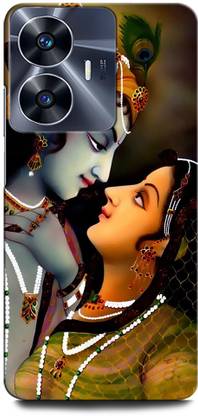 ORBIQE Back Cover for Vivo Y02T KRISHNA, LORD KRISHNA, VASUDEV, GOD, KRISHN KANHIYA, RADHA